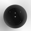 Best Sound Quality 60W Stereo Powerful Bass Subwoofer Equalizer Round Metal Speakers for Home Theatre